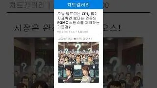 오늘 발표되는 CPI, 물가 지표확인 보다는 연준의 FOMC 스탠스를 체크하는 기준점?