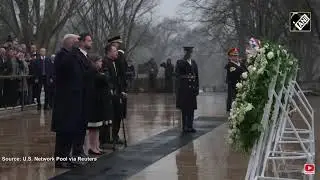 Trump Inauguration LIVE updates I Donald Trump at Arlington Cemetry I Ambani I Modi I USA I India