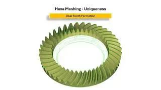 Uniquely Powerful Hex Meshing: Gear Tooth Formation and Tyre Automation