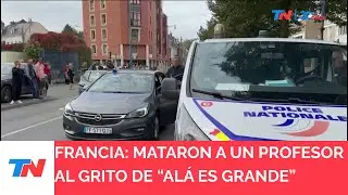 FRANCIA I Conmoción: un profesor fue asesinado tras un ataque terrorista en un instituto educativo