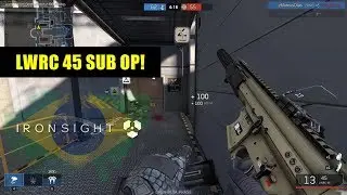 IRON SIGHT - LWRC 45 / Da pra fazer um estrago! / Mapa DAM