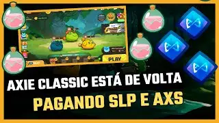 D&aacute; Pra Lucrar no Axie Classic Ganhos com SLP em Alta de Novo!