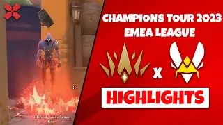 CRAZY GAME!! Team Vitality vs BBL Esports - HIGHLIGHTS | VALORANT Champions Tour 2023: EMEA League