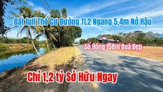 Đất Vùng Quen Nha Trang full Thổ Cư , Mặt Tiền TL2 Trung Tâm Ngang 5,4m Giá Rẻ