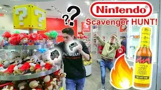 Scavenger Hunt CHALLENGE at the Nintendo NY Store!! ft. JacobsOcarina