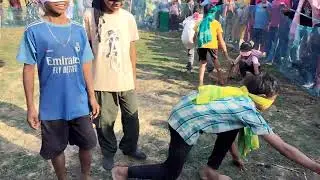 Catching duck game blindfolded game 