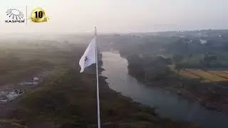 Flag Mast Pole Installation at Pune | Kasper Engineering | #flagpole