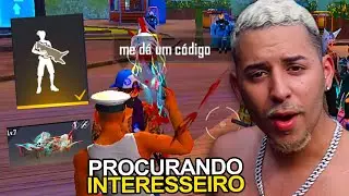 USEI O NOVO EMOTE DA FAMAS COM ROUPA DE BOOT E ACHEI INTERESSEIROS NO FREEFIRE