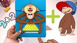 PLAY'n LEARN HAVE FUN with MATH MONKEY funny toy to learn addition and multiplication