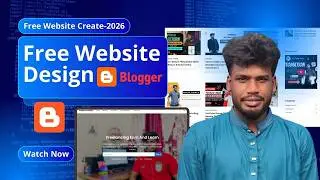 How To Make a Website In Blogger For Free Bangla Full Tutorials
