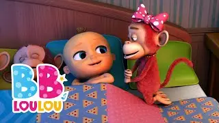 BB Lou Lou🛏️ Dix dans le Lit + Si Tu as d’la Joie ❤️ + Les Roues de l’Autobus 🚌 | Comptines Enfants