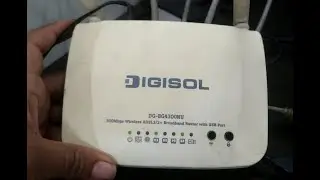Router Configuration step by step, DIGISOL DG-BG4100NU / DG-BG4300NU Bridge connection