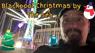 CHRISTMAS BY THE SEA BLACKPOOL 🚫 NOT AN EXPLORE 🚫 #foryou #fyp #blackpool #christmas