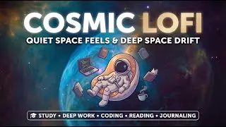 Cosmic Lofi Beats 🌌 Space Ambient Study Music for Deep Focus & Relaxation