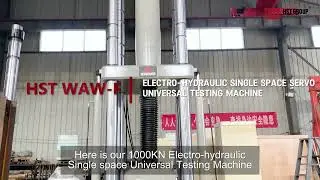 Here is our 1000KN Electro-hydraulic Single Space Universal Testing Machine