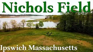 Drone Flight with Relaxing Music-{Nichols Field, Ipswich River, Massachusetts}