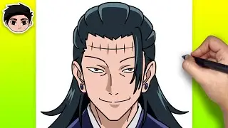 How to Draw KENJAKU from Jujutsu Kaisen | Easy Step-by-Step