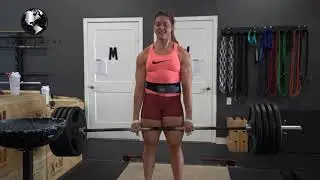 Jessica Buettner Deadlifts 405lbs for 20 reps!