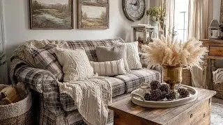 Soft Browns and Light Neutrals: A Warm Winter Color Palette for a Cozy Home
