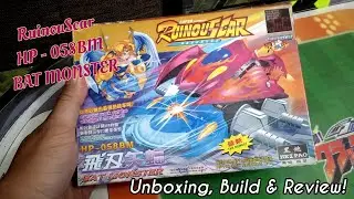 RuinouScar - HP-058BM Bat Monster | UNBOXING, BUILD & REVIEW! #crushgear