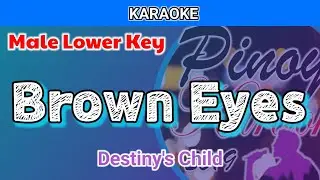 Brown Eyes by Destiny's Child (Karaoke : Male Lower Key)