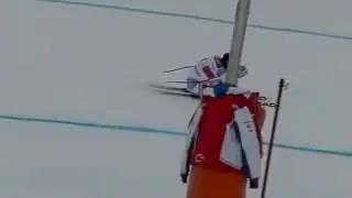 ROULIN Gilles 2&egrave;me VICTOIRE A MERIBEL 2017 COUPE EUROPE DESCENTE 2