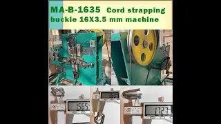 MA B 16X3 5  Cord strapping buckle 16X3 5 mm machine (strap-seal-machine.com） (WA:+8618621323471)