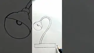 &ldquo;How to Draw Lamp with Number 2 | Simple Drawing Idea&rdquo;#lampdrawing#pencildrawing#sketch#ytshorts#art