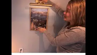 Picture Light for Wall with Remote, Wireless Battery Operated Wall Lights with 3 Colors Dimmable