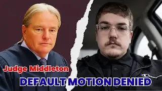 Judge Jeffrey Middleton Reinstates Payment Plans, Denies Default Motions & Reviews Garnishments