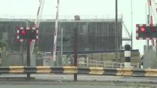 Newhaven Harbour Level Crossing 1