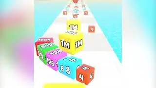 JELLY TUBE RUN 2048 (ASRM GAMEPLAY)
