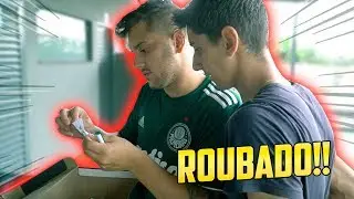 FIZ O JUNINHO E A LETÍCIA PASSAREM MUITA RAIVA NO FUTEBOL!!