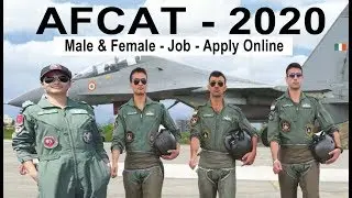 वायु सेना भर्ती पूरे भारत, AFCAT 2020 Full Detail Apply Online Latest Indian Air Force Job 2019