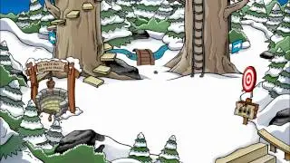 Club Penguin - Medieval Party 2012 - Forest Theme