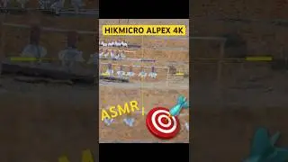 Target Shooting at 75m with HIKMICRO Alpex 4K #rock #22longrifle #targetshooting #shootingrelaxation