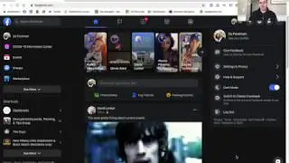 New Facebook Redesign Overview March 2020 | Dark Mode | Mobile App UI - Work from Home Vlog