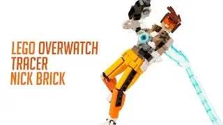 LEGO Overwatch 🔹 LEGO Tracer figure