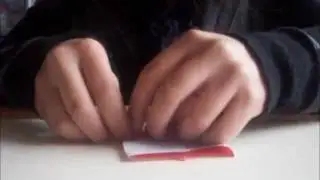 Origami How-To: Standing love heart