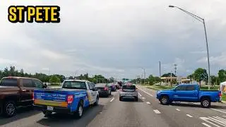 Driving Through St Pete Florida