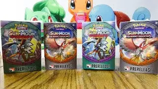 Opening 4 Pokemon Prerelease Kits