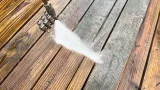 Deck wash