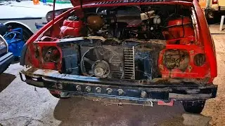 CITROËN VISA 1.1 PARTE 6 , SIGO EN LA ZONA DEL MOTOR Y MUEVO VOLVO , BX Y GUARDO EL MERCEDES W124.