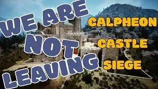 WE ARE NOT LEAVING! Shotcalling Calpheon Castle Siege Hardcore Castle Defense!