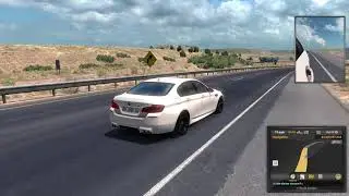 ATS 1.36 Mods |Car Mod| - From City to City in the BMW F10 M5 V1R20 Mod