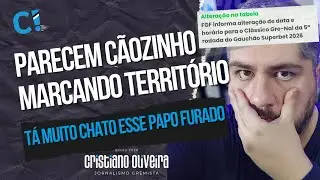 🔵⚫️⚪️ COMEÇOU CEDO A PATIFARIA COM AS NARRATIVAS DO GAUCHÃO