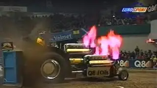 1996 tractorpulling Ahoy 4400kg Eurosport