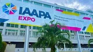 My First Time Experience At IAAPA In Orlando!