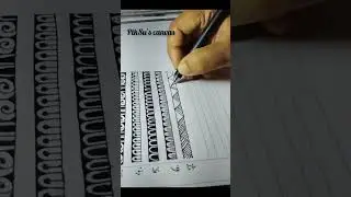 50 Easy Mandala Patterns For Beginners #short #youtubeshorts #shortsvideo #reels#satisfing #mandala