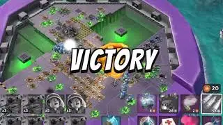 Boom Beach - Mega Crab - Attack 88 (Clear=Free Attack) (Halloween Crab=Scary Monster) (Reverse)